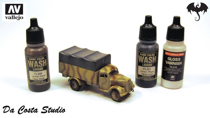 Model Wash: Olive Green (35 ml)