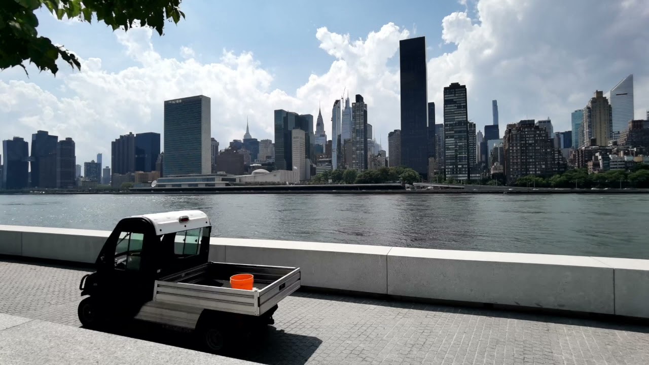 Relaxing Water city View Sounds Beautiful Downtown Skyline Calm City ASMR