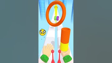 spring roll colour run level 15 #shorts #ytshorts #games #ytshorts