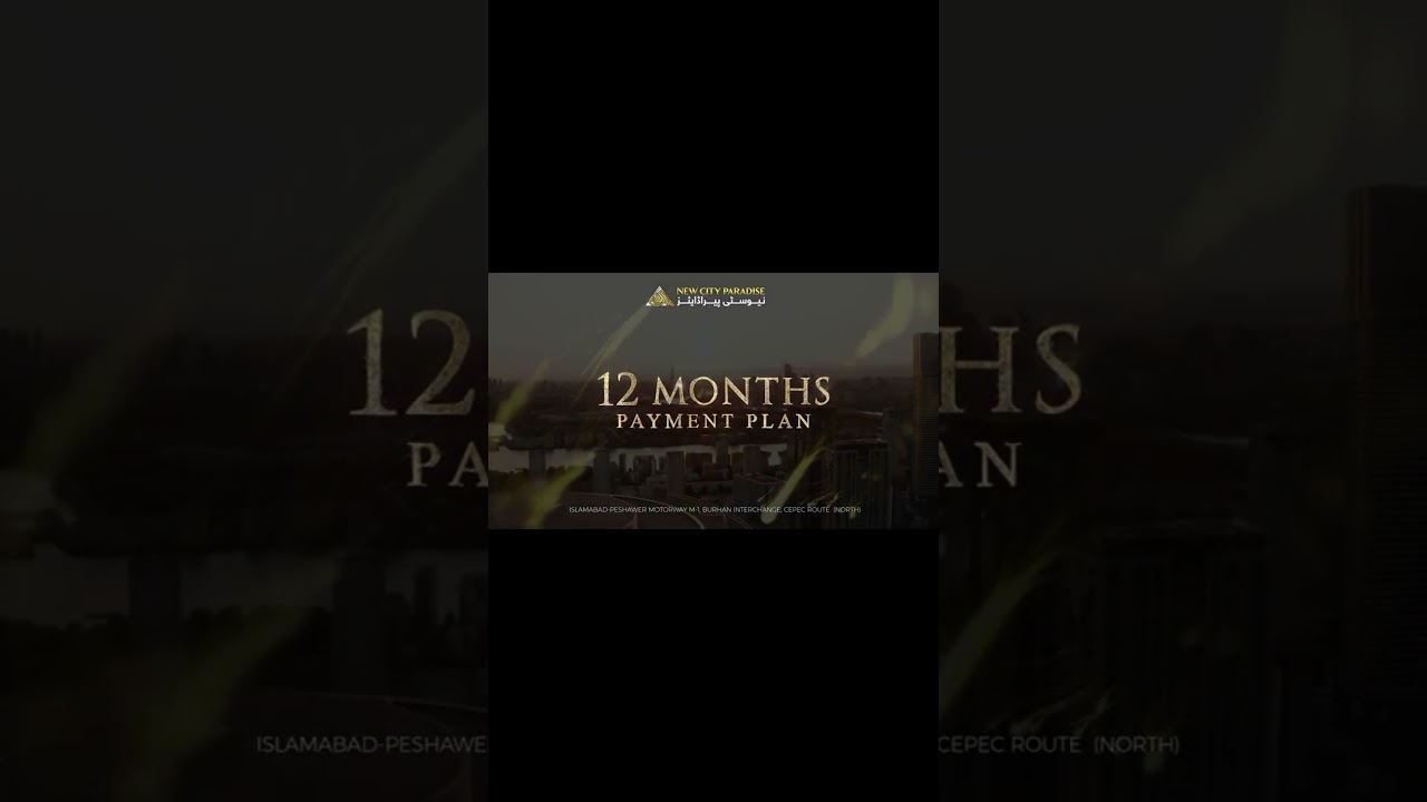 New City Paradise Limited Plots with Possession at Waterfront District