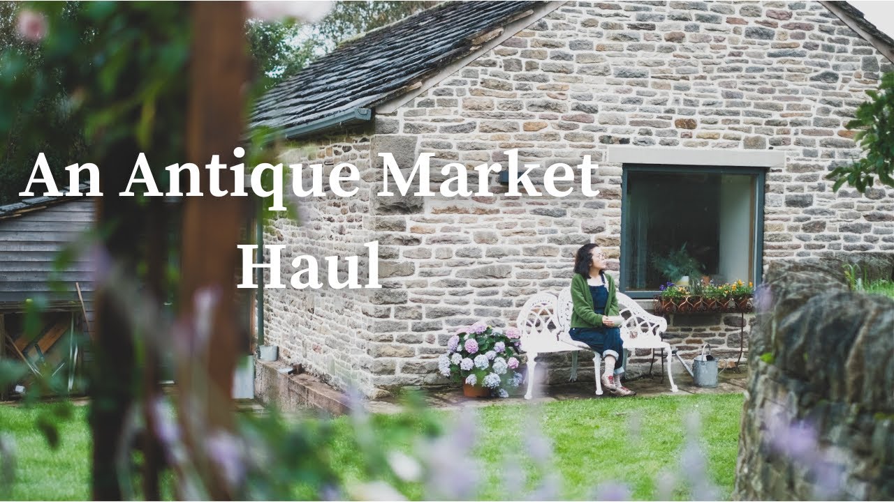 【暮らし・ガーデニングvlog】我が家のイングリッシュガーデンにアンティークベンチをお出迎え/DIYアップサイクリング/イギリス北部田舎暮らし/海外生活