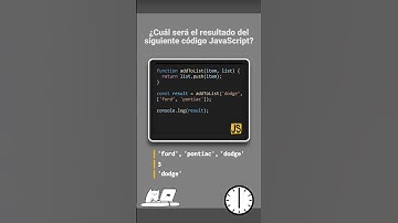 JavaScript - Reto 27: 🔥¿Qué resultado mostrará este código JavaScript en la consola?