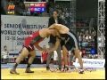 2011 World Wrestling Championships 96 kg Reza Yazdani Iran v Serhat Balci  Farsi Commentary