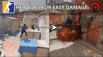 The Best HE Nades for Easy Damage in CS2