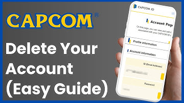 How to Delete Capcom Account - Delete Resident Evil ID