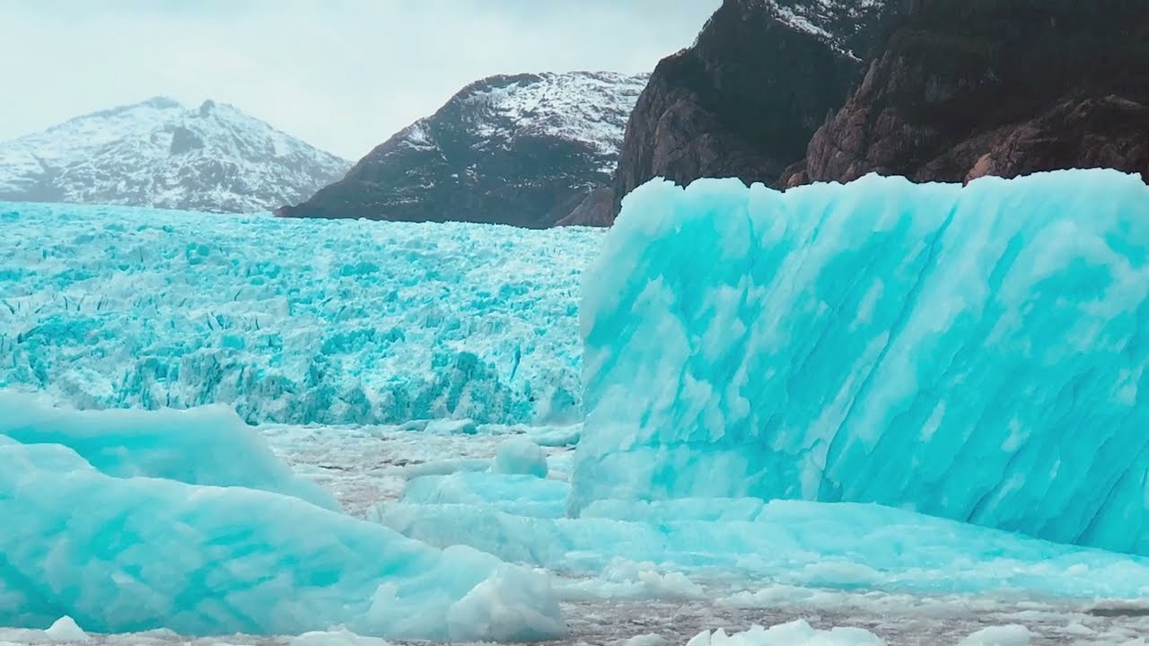 Why is Glacier Ice Blue?