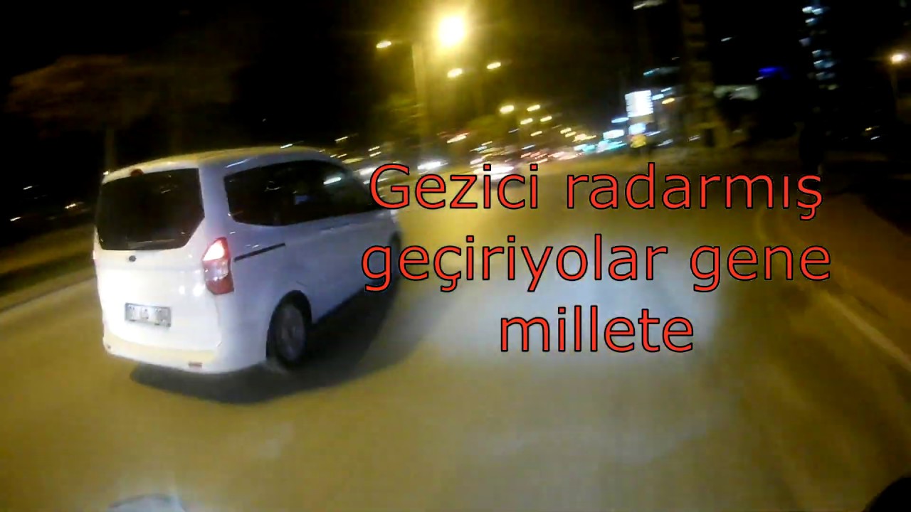 Gezici Radar İş Başında... - YouTube