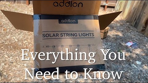 Backyard Solar String Lights | Everything You Need to Know