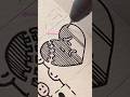 ❤️🩹 HEART ❤️🩹 #drawing #手描き #shorts イラスト