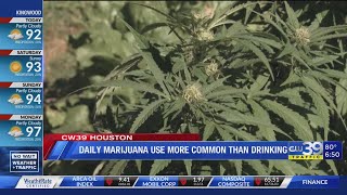 CW39 Marijuana use may exceed Alcohol use according to new study