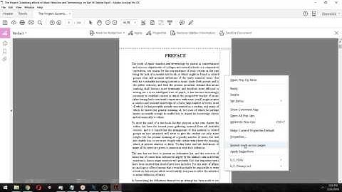 How to remove a specific part in a document using Adobe Pro DC