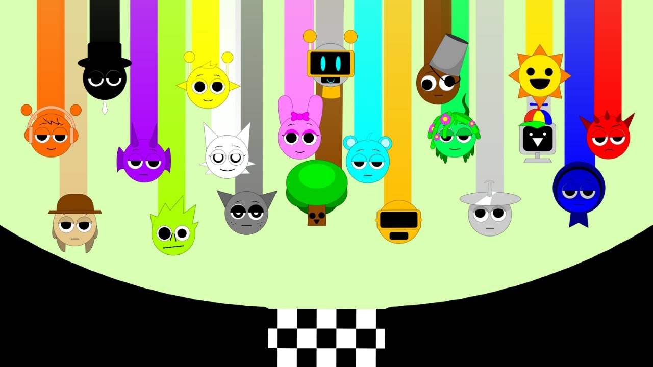 Who Will Win?! 🏁💥 | INCREDIBOX SPRUNKI Marble Race #132