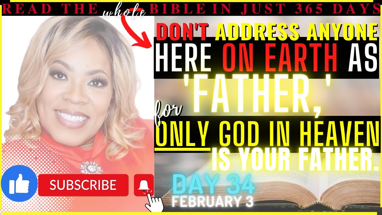 Read the Whole Bible in 365 Days With Pamela Hope - February 3 - YouTube