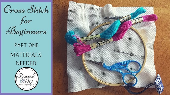 Cross stitch for beginners --- a quick preview 