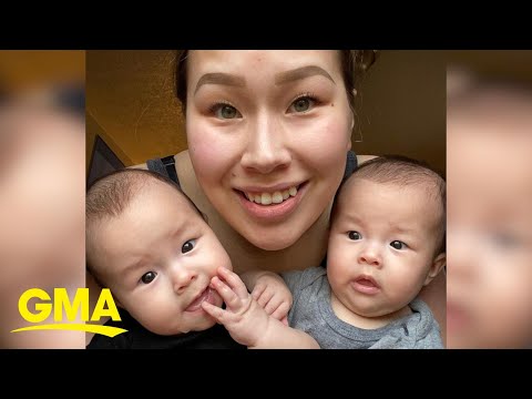 Mom from small Alaskan village isolates for 10 weeks to safely deliver twins l GMA