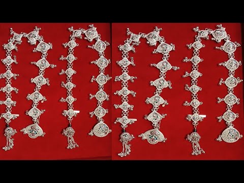 चाँदी के चोटी की डिजाइन कीमत के साथ|| silver choti design with and ...