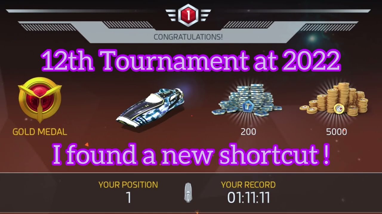 12th Tournament at 2022 ( Cosmic Challenge Racing )