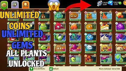 Plants Vs Zombies 2 MOD 2025 🔥 Unlimited Coins, Gems & All Plants Unlocked! (New Update)