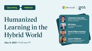Humanized learning in the hybrid world