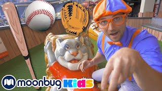 Blippi Visits a Baseball Stadium | Blippi! | Learning Videos for Kids