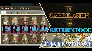 Crusaders Quest~FREE COUPON CODE!! w/ 2 new outfits(event)!!!!