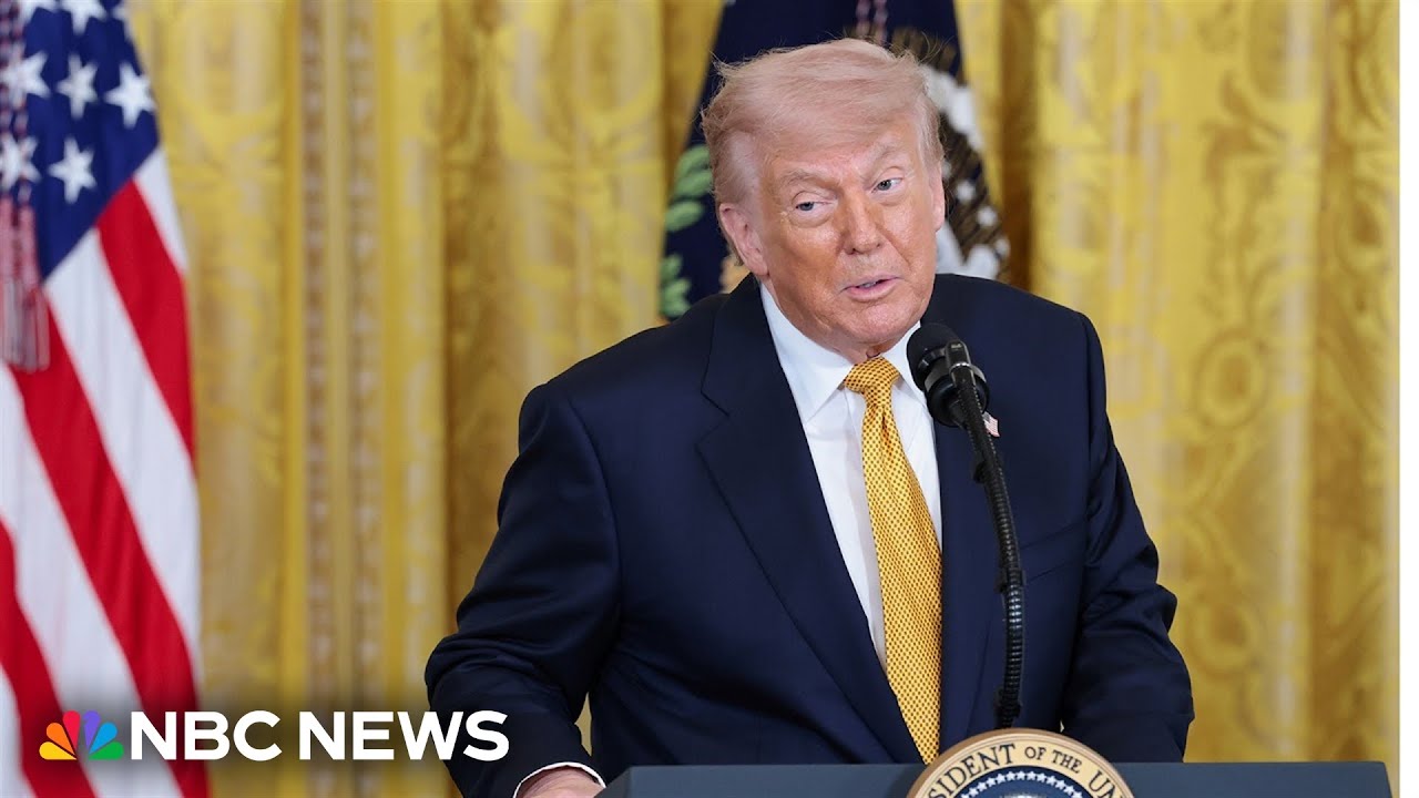 LIVE: Trump holds event on maternal healthcare | NBC News