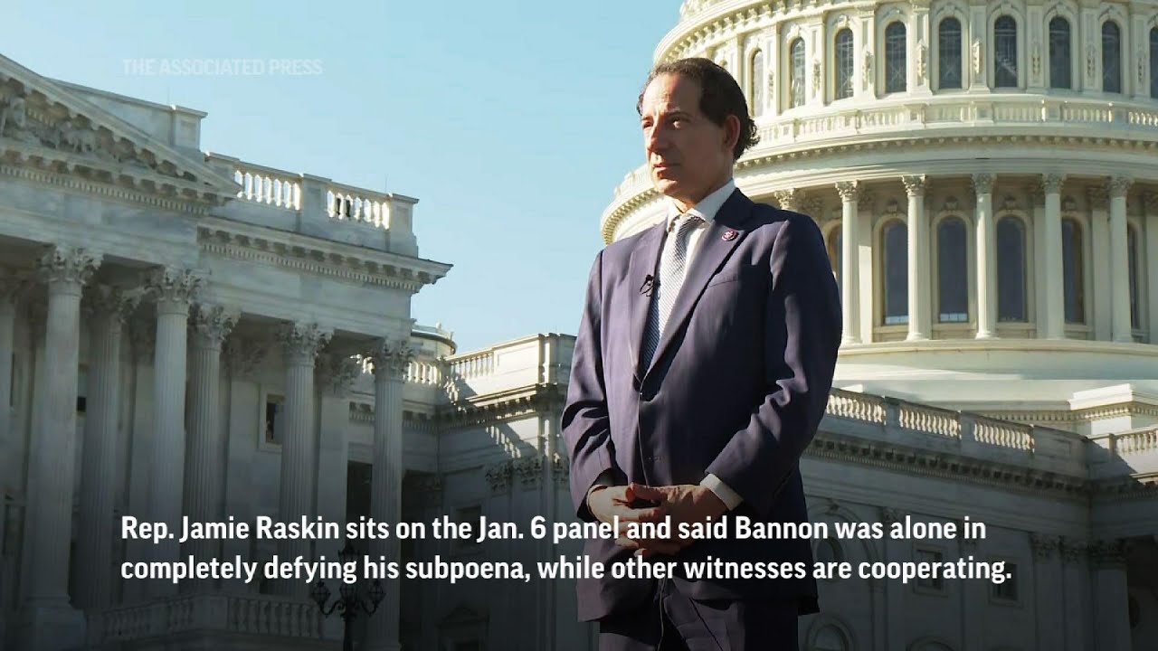 Raskin: Stakes "enormous" in Bannon Jan. 6 case