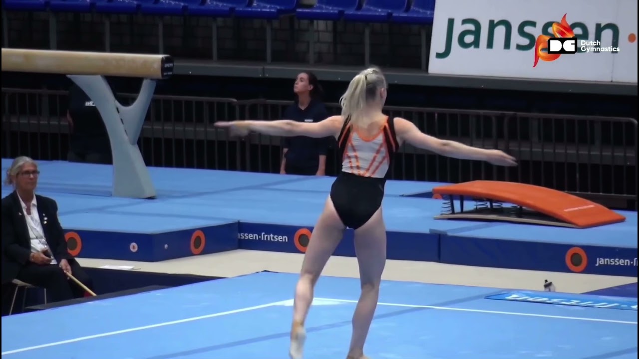 Lieke Wevers FX Dutch Trials 2021