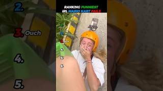 Ranking funniest irl Mario kart fails