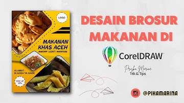 CARA BUAT BROSUR MAKANAN DI COREL DRAW | TUTORIAL LENGKAP DARI AWAL