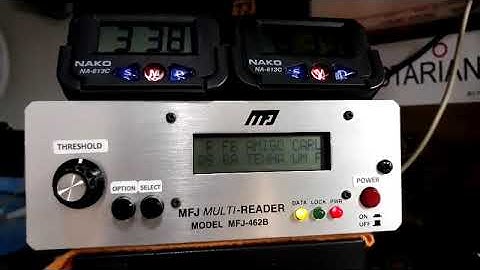 MFJ-462B Multi Reader - CW in 40m