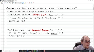 cNotes 19 Concavity and POIs Lectue Notes 2019