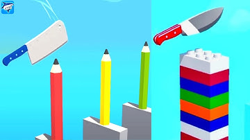 Slice It All! - MAX LEVEL Gameplay Walkthrough (Android,iOS)  NEW UPDATE