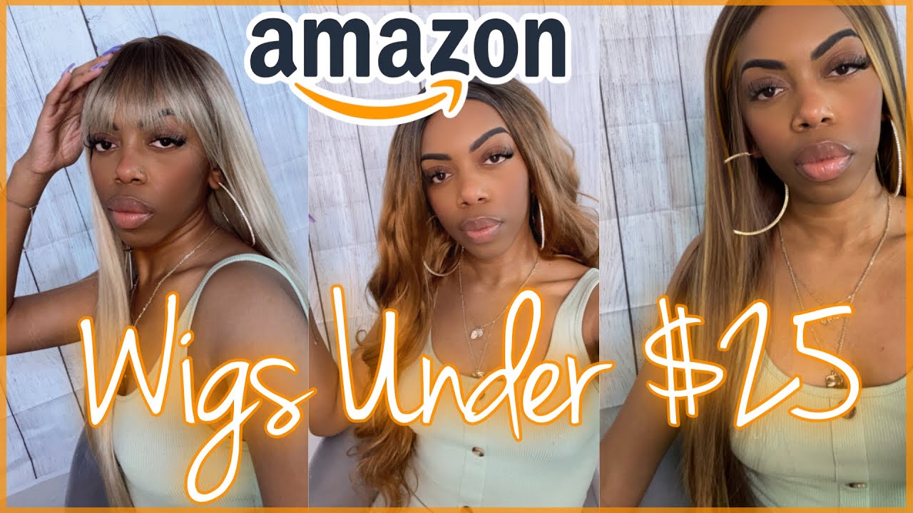 Testing CHEAP Amazon Wigs Under $25 | HarrahMoet