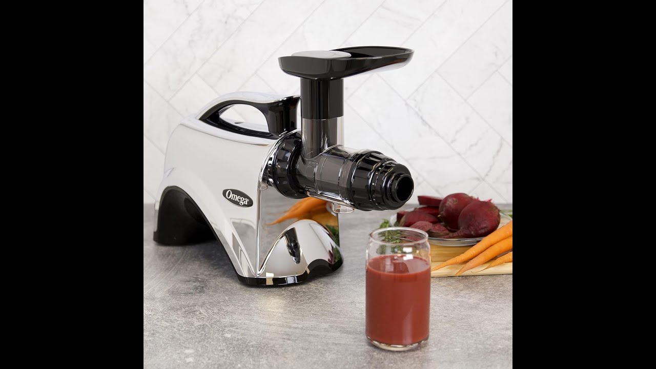 Omega NC900HDC Cold Press Juicer Machine, Vegetable and Fruit Juice Extractor and Nutrition System