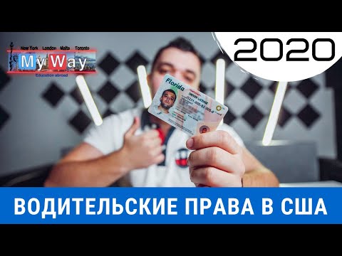 Как получить водительские права в США 2020 год