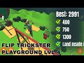Flip Trickster Playground Level 4 Gold - Get Impossible Gold Score