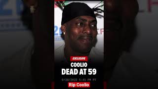 R.I.P COOLIO 59 years old 🙏 #coolio