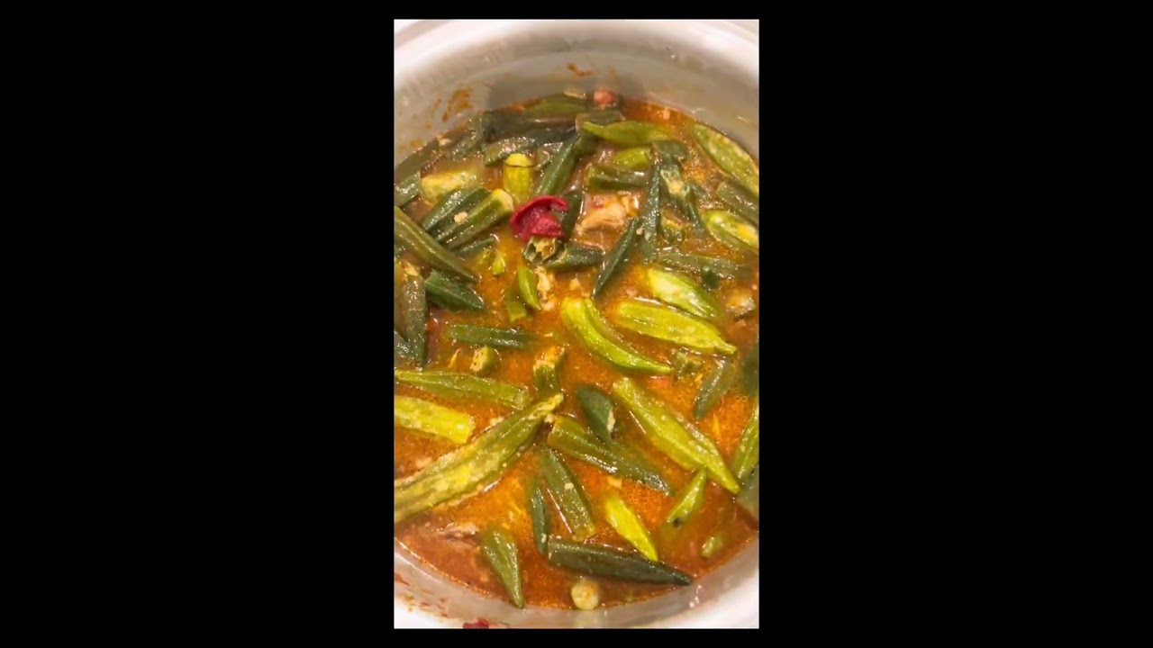 مرق البامية ( على طريقتي )