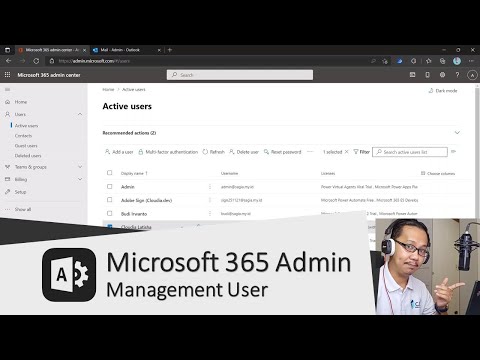Tutorial Management User di Microsoft 365 Admin #1