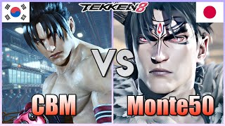 Tekken 8  ▰  KDF CBM (Jin Kazama) Vs Monte50 (Devil Jin)  ▰  Ranked Match!