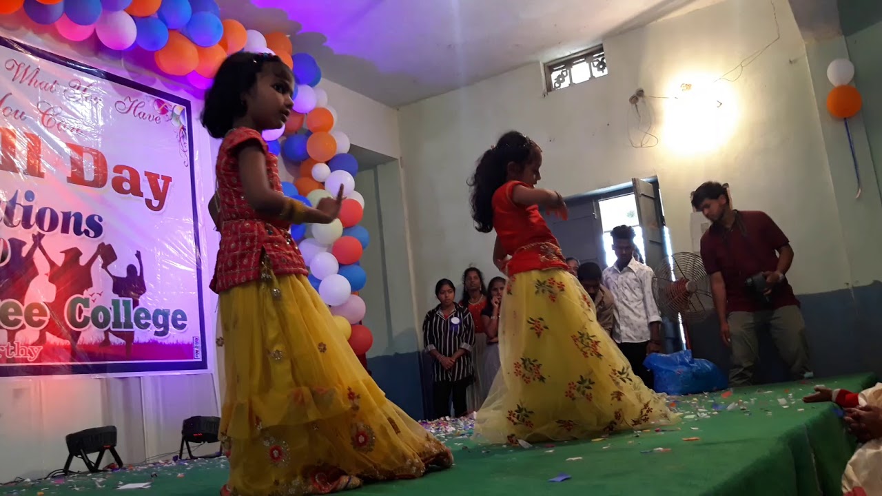 //C B M COLLEGE KALWAKURTHY FAREWELL PARTY CHILDRENS SUPERB HIT DANCE ...