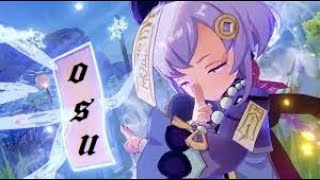 {Genshin Impact Qiqi skin!!!} GET BACK 5.5★[osu]