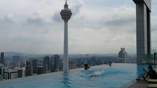 Bird&#39;s eye view of Kuala Lumpur (Facing the Straits of Malacca)