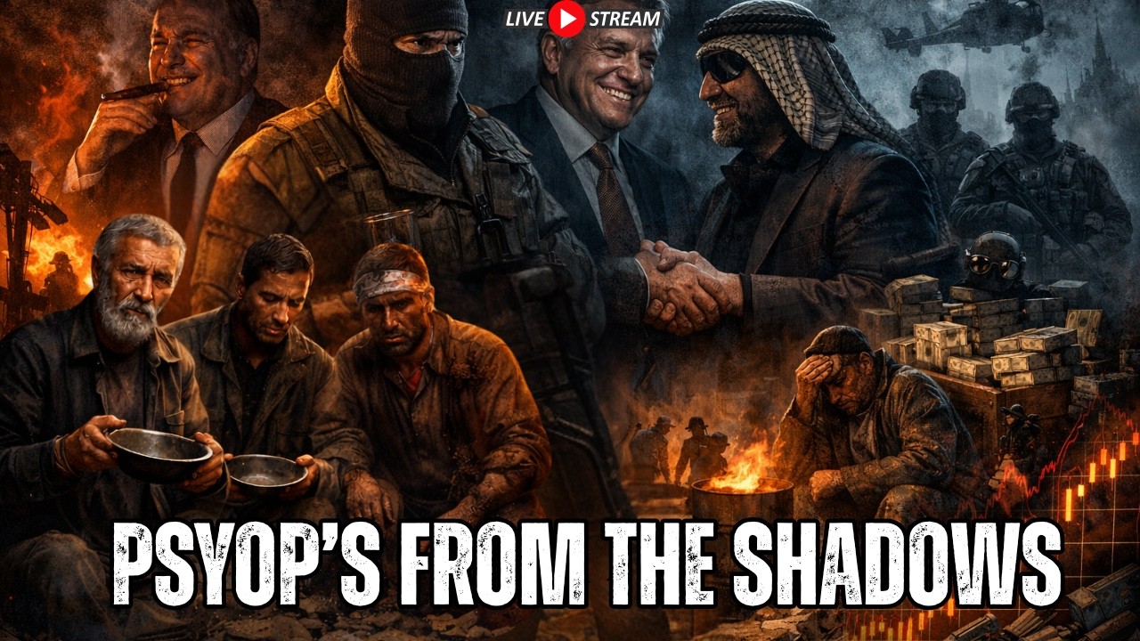 PSYOPs From The Shadows Livestream ft. Bdell 1014