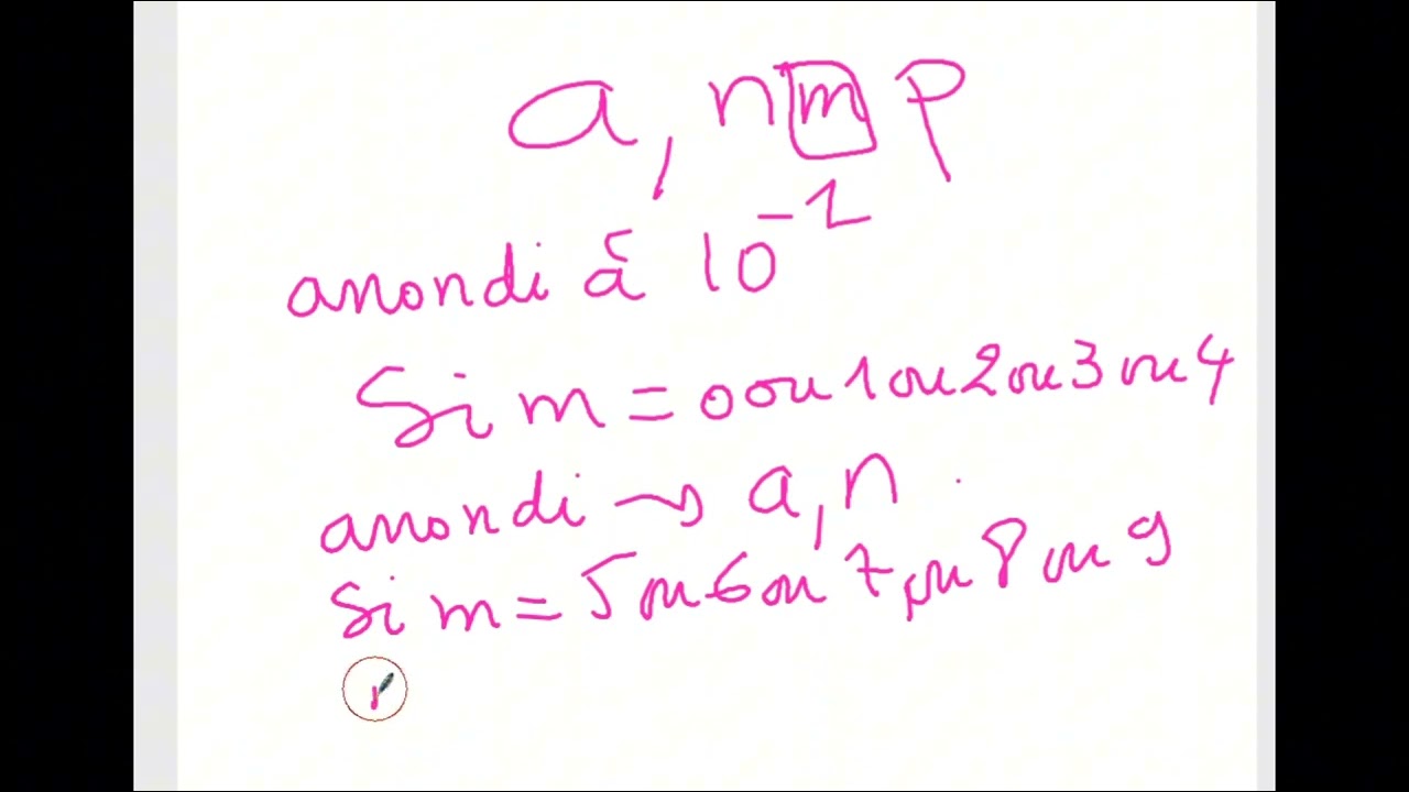 Valeur approchée,arrondi,ordre de grandeur et écriture scientifique d'un nombre 1ere et 2eme