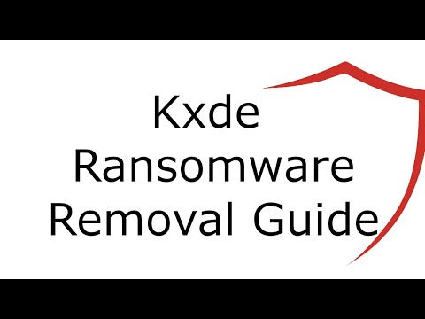 Kxde File Virus Ransomware [.Kxde ] Removal and Decrypt .Kxde Files