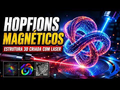 MAGNETIC HOPFIONS: LASER CREATES NEVER-BEFORE-SEEN 3D STRUCTURE