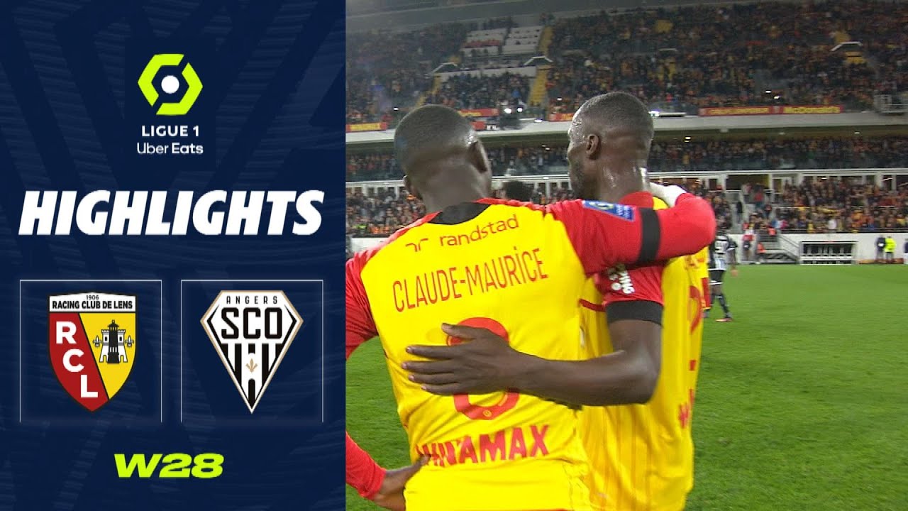 RC LENS - ANGERS SCO (3 - 0) - Highlights - (RCL - SCO) / 2022-2023 