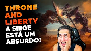 ZEUS REAGE: A SIEGE DE THRONE AND LIBERTY ESTÁ ABSURDA!